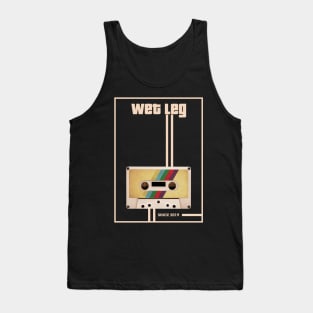 Wet Leg Music Retro Cassette Tape Tank Top